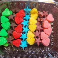 قند تزئینی رنگی خوراکی