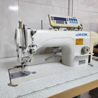 چرخ خیاطی صنعتی راسته جک کامپیوتری در حد نو
