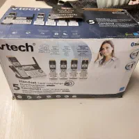 تلفن بیسیم VTech IS8151-5 با ۵ گوشی-نو و تستشده|تلفن رومیزی|تهران, امانیه|دیوار