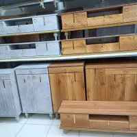 جاکفشی و میزتلوزیون مدل اشگی|میز تلویزیون|نیشابور, مدرس|دیوار