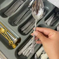 سرویس ۲۴ نفره قاشق چنگال|ظروف سرو و پذیرایی|ارومیه, |دیوار