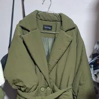 پالتو بارونی پشم و شیشه کاملا نو استردار گرم و نرم|لباس|مبارکه, |دیوار