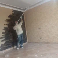 نقاشی ساختمان ،نما ،درب و پنجره