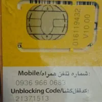 دوخط رند  ایرانسل ۰۹۳۶  به قیمت ۸ میلیون تومان|سیمکارت|تهران, آجودانیه|دیوار