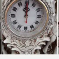 دکوری مجسمه شمعدان وساعت