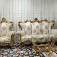 فروش مبل سلطنتی درحد نو ۹نفره قیمت۵۵تومن