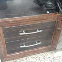 تخت دو نفره با کمد و آیینه وتشک|تخت و سرویس خواب|سنندج, |دیوار