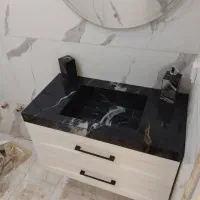 روشویی سرامیکی مدرن مدل دیواری طرح پاندیک|لوازم سرویس بهداشتی|همدان, |دیوار