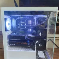 کامپیوتر گیمینگ Ryzen 9900x با 5070 و متعلقات 4TB|رایانه رومیزی|تهران, والفجر|دیوار