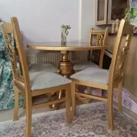 میز و صندلی غذاخوری ۴نفره راش