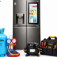 تعمیریخچال فریزر سرویس‌کار تعمیرکار باضمانت کل‌شهر