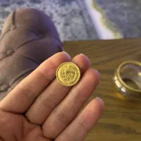 نیم سکه پهلوی سال۵۰