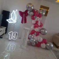 بادکنک آرایی یلدا دیزاین تم تولد|خدمات پذیرایی، مراسم|همدان, |دیوار