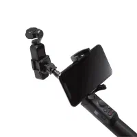 DJI Osmo Pocket 2+Extension Rod+SD128 c10  تمیز|دوربین عکاسی و فیلم‌برداری|اصفهان, شاه پسند|دیوار