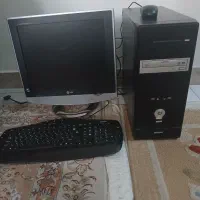کامپیوتر با مانیتور  ۱۷ اینچ  LG