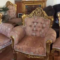 مبلمان ۷نفره همراه با میز ناهار خوری ۱۰ نفره