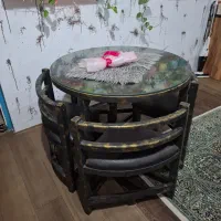 میز نهار خوریه چهار نفره در حد نو