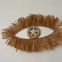 دیوارکوب رافیا کاردست