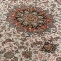 یک جفت روفرشی مخمل  کش دار مارک ماندگار ۹ متری