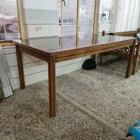 میز نهار خوری۸نفره راش|میز و صندلی غذاخوری|کاشان, لتحر|دیوار