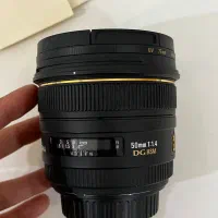 لنز 50mm sigma