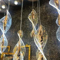 چراغ آویز مدرن کریستالی، قیمت مناسب