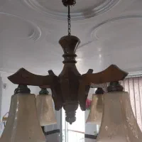 لوستر چوبی