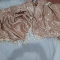 با سلام فروش پرده حریر دال بر ساتن|پرده، رانر، رومیزی|شهرضا, |دیوار