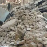 تخریب ساختمان دیوار سقفهای قدیمی و جدید