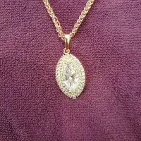 دستبند بنگل زنجیر ژوپینگ طلا روس نیم ست انگشتر