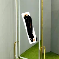 آینه۲۳بکلایت آینه ۵۵قدی استند پاف انتظار پدیکور|آرایشگاه و سالنهای زیبایی|کرج, کرج نو|دیوار