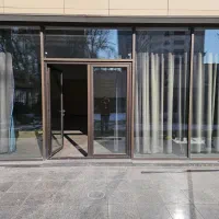 درب دو لنگه الومینیوم ترمال بریک شرکتی عالی