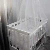 تخت گهواره کنار مادر در حد نو