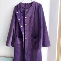 کت مخمل بنفش|لباس|ساری, |دیوار