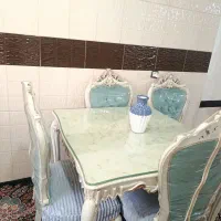 مبل هفت نفره استیل ناهار خوری 4نفره|مبلمان خانگی و میز عسلی|مشگین شهر, |دیوار