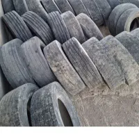 لاستیک کهنه ضایعاتی تریلی
