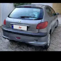 پژو ۲۰۶مدل۸۶سالم شاسی سالم لاستیک ۹۰درصد