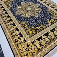فرش ترنج و لَچَک رنگ سورمه ۷۰۰شونه تراکم۲۵۵۰|فرش|شیراز, رکن‌آباد|دیوار