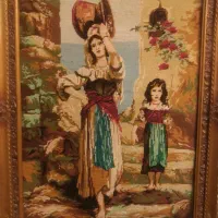 تابلو کوبلن قدیمی|تابلو، نقاشی، عکس|ملارد, |دیوار