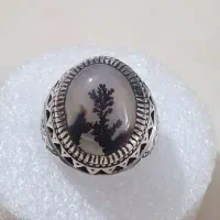 انگشتر شجر کلکسیونی تک درخت با رکاب استاد حسین