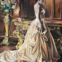 تابلو نقاشی رنگ و روغن|تابلو، نقاشی، عکس|اصفهان, باغ زرشک|دیوار