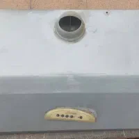 هود ، روشویی ، در کابینت فلزی