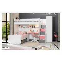 دوطبقه کم جا/ تشک/ دوطبقه باکسی