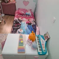 سرویس چوب کودک چهار تیکه برند baby show|تخت و صندلی بچه|تهران, جنتآباد جنوبی|دیوار