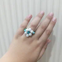 انگشتر گلدار