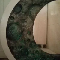 آینه ماه|آینه|بیرجند, |دیوار