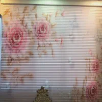 پرده زبراچاپ دورو|پرده، رانر، رومیزی|قدس, شهرقدس|دیوار