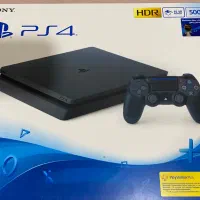 Ps 4 slim 500GB همراه ۲دسته و بازی|کنسول، بازی ویدئویی و آنلاین|اهواز, کیانپارس |دیوار