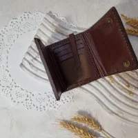 کیف پول های چرم طبعی دستدوز|کیف، کفش، کمربند|کاشان, شهرک امیرالمومنین|دیوار