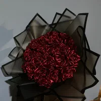 گل رز روبانی|گل مصنوعی|آمل, |دیوار